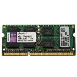 金士顿DDR3 1333 4G笔记本内存 经典之选，升级不二之选